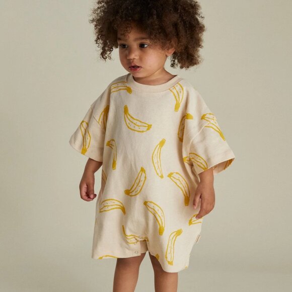 NWT Opal Banana Romper by Claude & Co (6-12M) - Picture 2 of 4